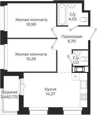 Планировка Новатория