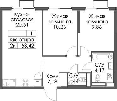Планировка Заречный парк