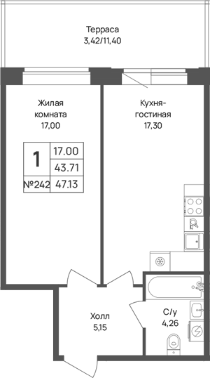Планировка Капральский берег