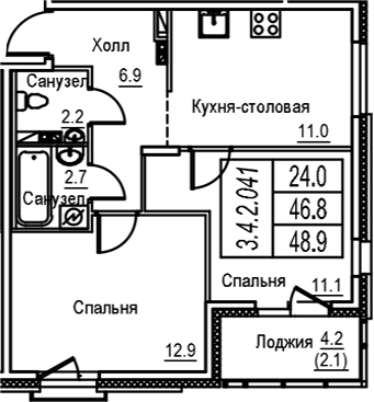 Планировка Экография
