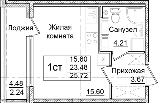 Планировка Квартал Заречье