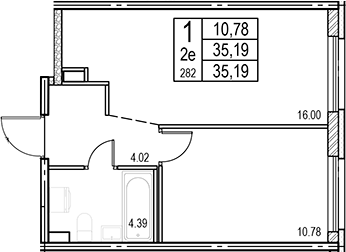 Планировка ID Murino III