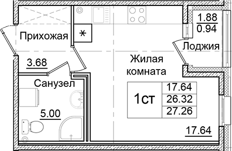 Планировка Квартал Заречье