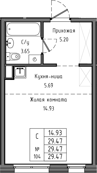 Планировка Тишин