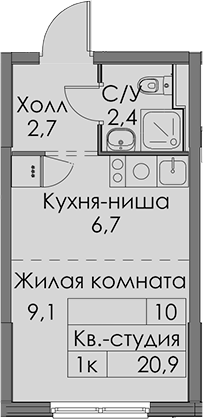 Планировка Янинский лес