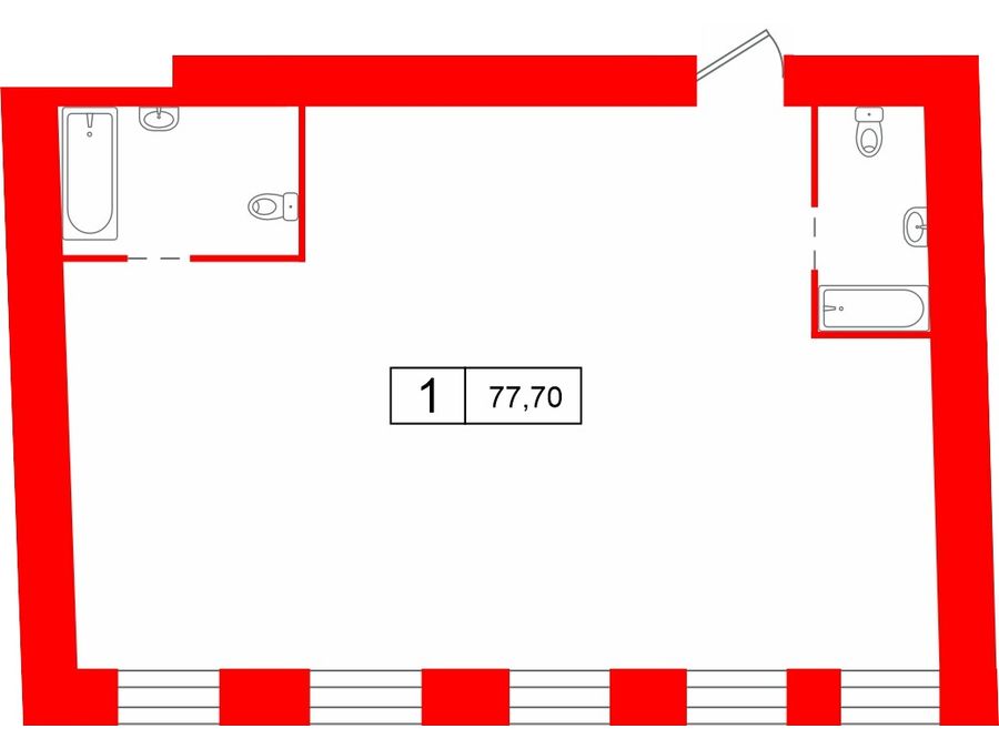 Планировка Кантемировская 11