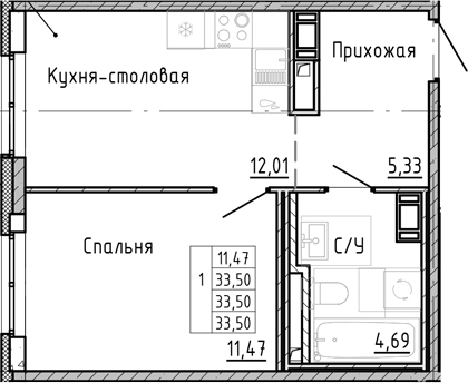 Планировка ОКЛА