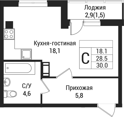 Планировка Южная Заря