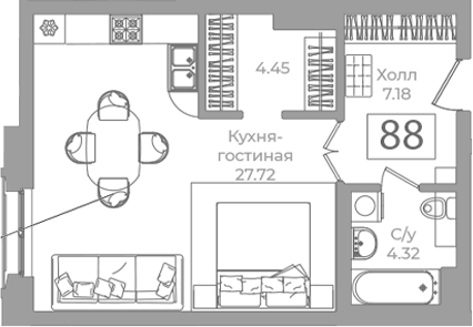 Планировка Фонтанка 130