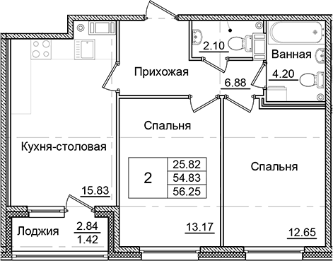 Планировка · Квартал Заречье