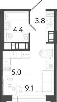 Планировка Передвижники 2