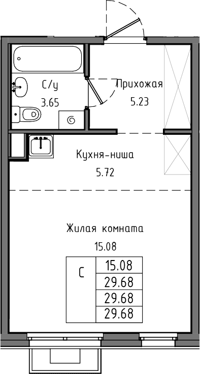 Планировка Тишин