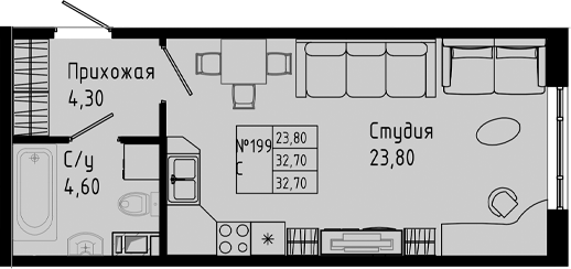 Планировка PIXEL