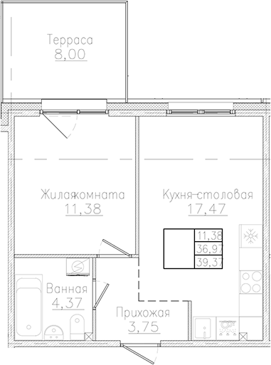 Планировка Счастье 2.0