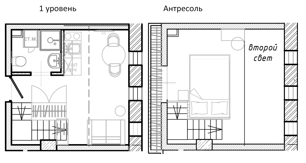Планировка Апарт-комплекс Культ Отважных