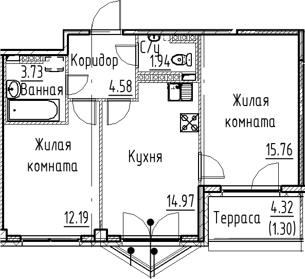 Планировка Кронфорт