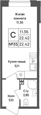 Планировка Капральский берег