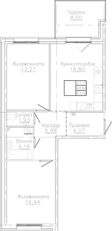 Планировка Счастье 2.0