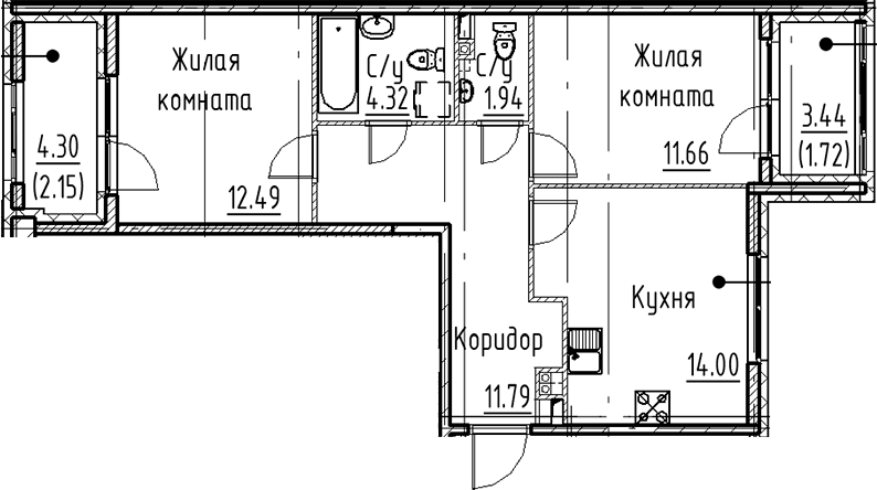 Планировка Кронфорт