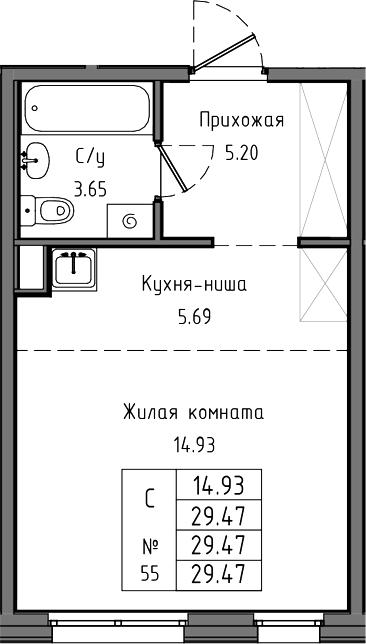Планировка Тишин