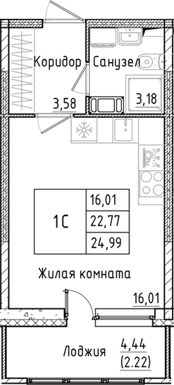 Планировка Аквилон РекаПарк