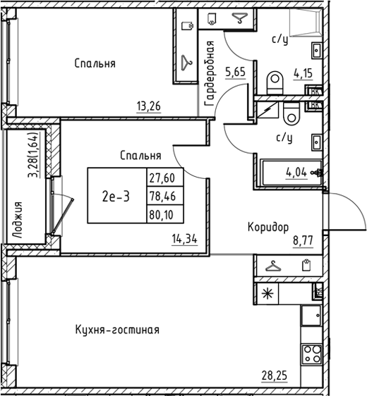 Планировка Энфилд
