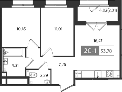 Планировка Ranta Residence