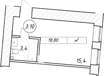 Планировка пр-кт Обуховской Обороны, 42 к2