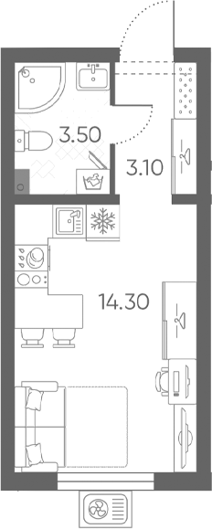 Планировка Ручьи 2