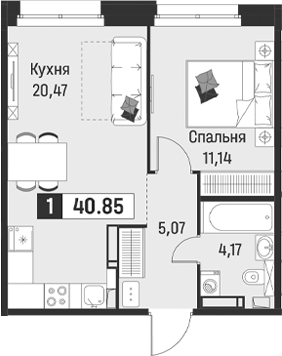Планировка Символист