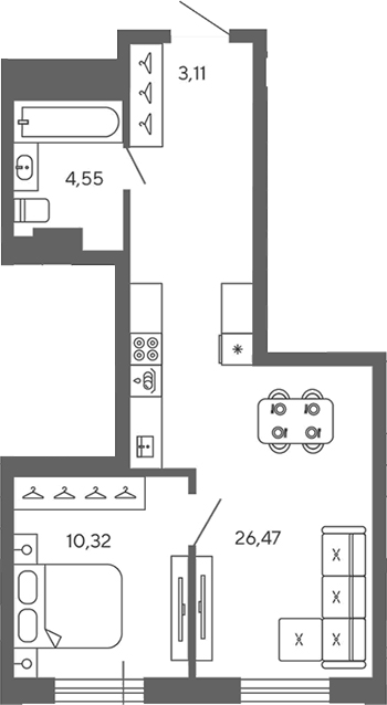 Планировка Эко Гармония