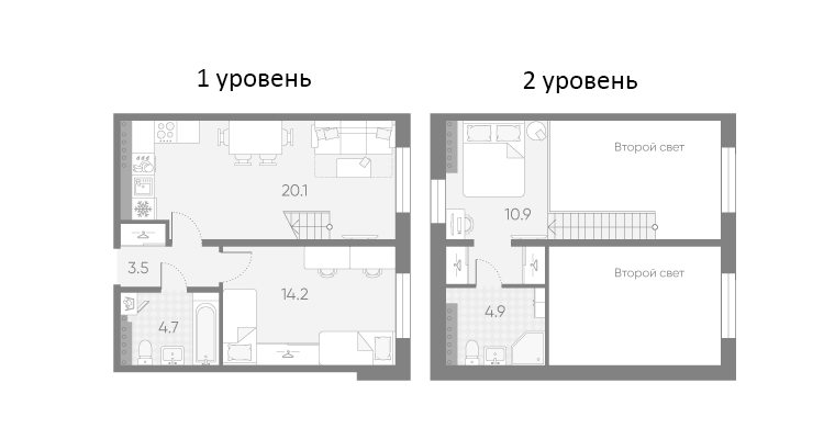 Планировка Пулково Лейк