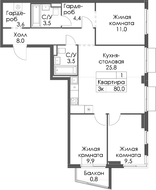 Планировка · Таллинский парк