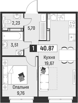 Планировка Символист
