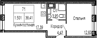 Планировка Айди Политех