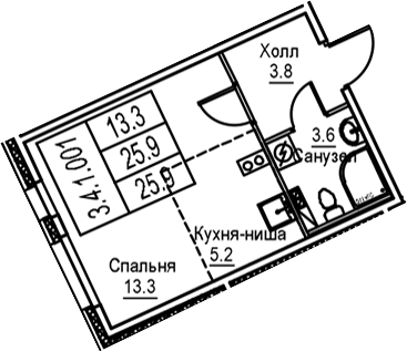 Планировка Экография