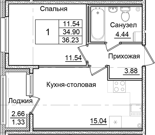 Планировка Квартал Заречье