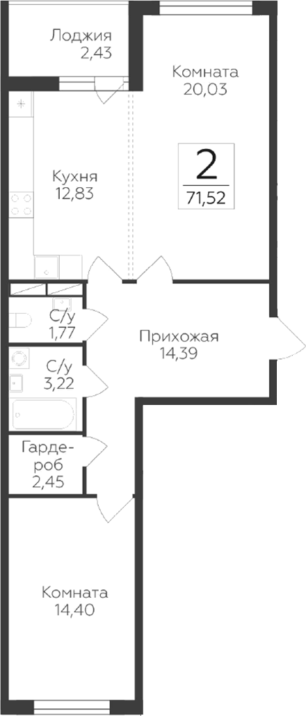 Планировка Панорама Юкки