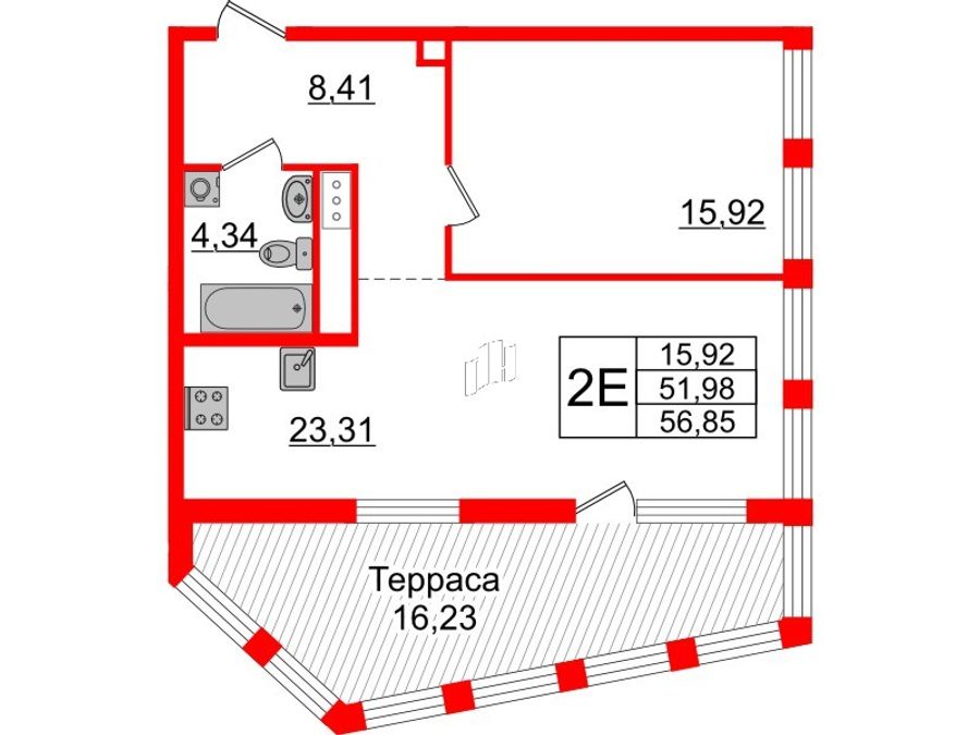 Планировка Премиум Василеостровский