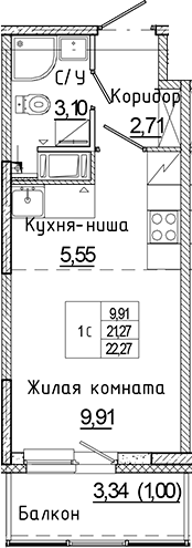 Планировка Аквилон Янино