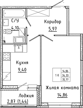 Планировка Аквилон Янино