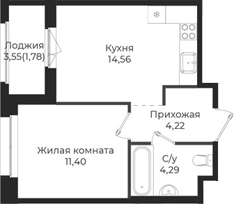 Планировка Новатория