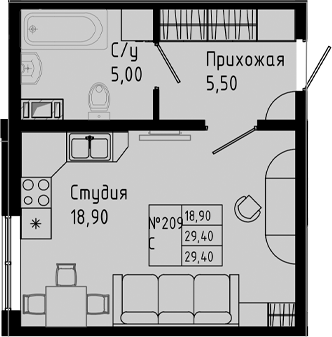 Планировка PIXEL