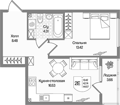 Планировка · Охтинские высоты