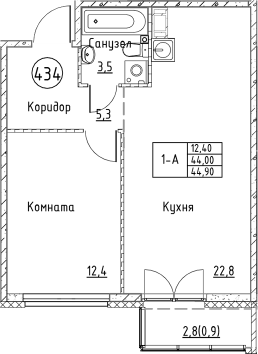 Планировка · Кронунг Юг