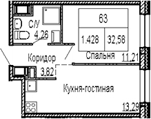 Планировка Айди Политех