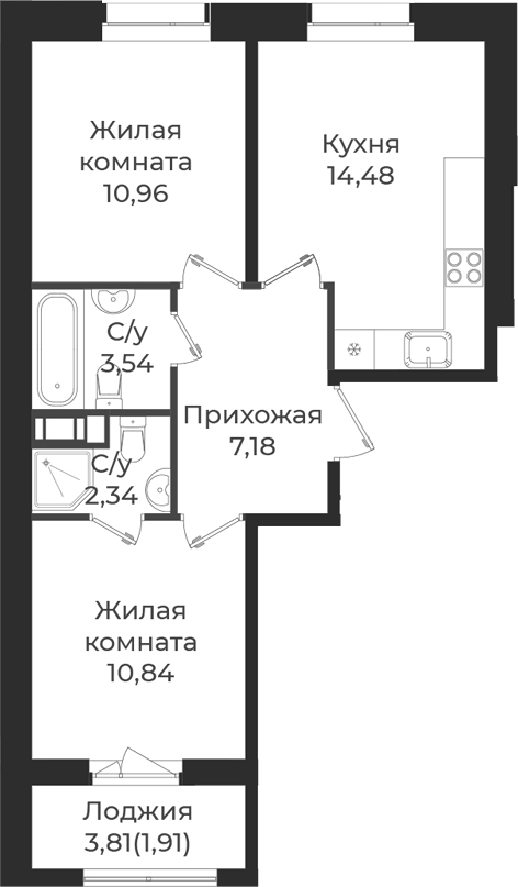 Планировка · Новатория