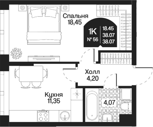 Планировка · Охтинские высоты