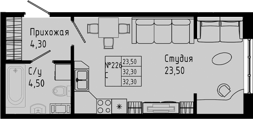 Планировка PIXEL