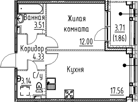 Планировка Кронфорт